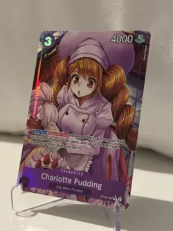 Charlotte Pudding OP08-067 - One Piece TCG English Alt Art Parallel - NM - Image 2