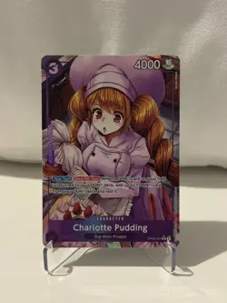 Charlotte Pudding OP08-067 - One Piece TCG English Alt Art Parallel - NM - Image 4