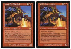 Skirk Fire Marshal x2 2x 2002 Onslaught Red Rare Creature MTG LP AZ1 - Image 1