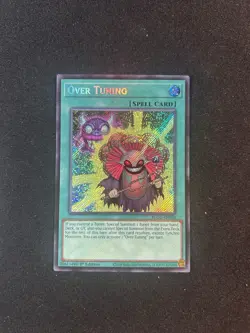 Yu-Gi-Oh! Over Tuning BLGG-EN034 1st Ed Secret Rare Foil Spell Card EN - Image 2