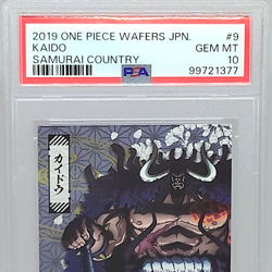 PSA10 One Piece Wafers Card Japanese Kaido Samurai Country 2019 Japan Anime JP - Image 4