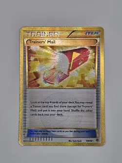 Trainers’ Mail Secret Rare Holo Pokemon Card - XY Ancient Origins 100/98 - LP/NM - Image 1
