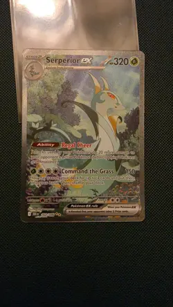 Pokemon TCG Serperior EX 164/086 Black Bolt English Card - Image 1