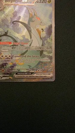 Pokemon TCG Serperior EX 164/086 Black Bolt English Card - Image 4