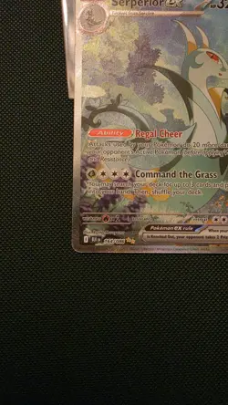 Pokemon TCG Serperior EX 164/086 Black Bolt English Card - Image 5