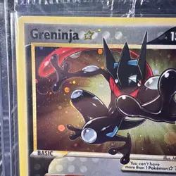 SEALED Greninja SWSH144 Gold Star Promo Pokemon Card with SWIRL! - Image 2
