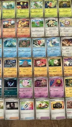 Pokemon TCG Scarlet Violet 151 Bulk Lot Common/Uncommon Lot of 61 Cards NM/Mint - Image 5
