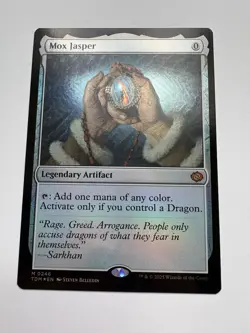 Mox Jasper Foil Tarkir: Dragonstorm MTG Magic NM English x1 - Image 1