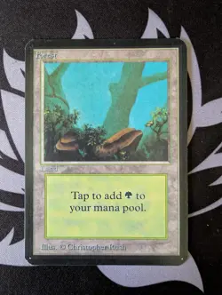 Forest (A)(Rocks) ~ Alpha [Near Mint][Magic MTG] - Image 1