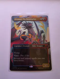 Prismari, the Inspiration Borderless FOIL MTG SOS Nm/M - Image 1