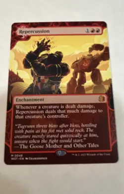 Repercussion Mtg Wilds of Eldraine: Enchanting Tales Regular - Image 1