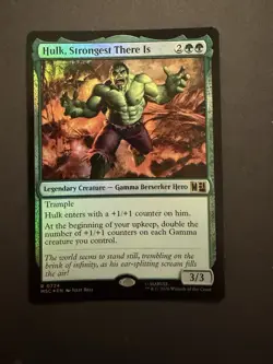 Hulk, Strongest There Is Commander: Marvel Super Heroes Foil - Image 1