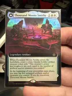 1x Thousand Moons Smithy Extended Art Foil - LCI 0357 - NM - MTG Magic - Image 1