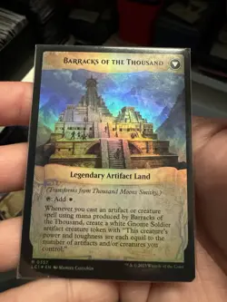 1x Thousand Moons Smithy Extended Art Foil - LCI 0357 - NM - MTG Magic - Image 2