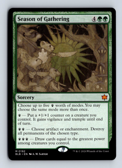 Season of Gathering English Bloomburrow M 192 - Image 1