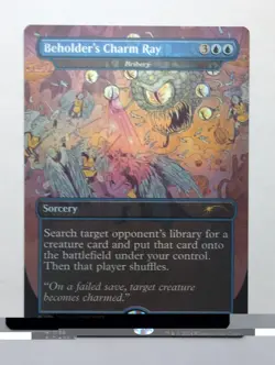 MTG Beholder's Charm Ray - Bribery (SLD) Secret Lair Drop (Rainbow Foil) R 1786 - Image 1