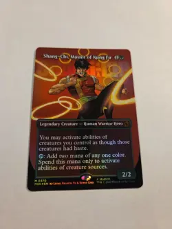 Shang-Chi, Master of Kung Fu (Borderless) (0370) Marvel Super Heroes Foil Mtg - Image 2