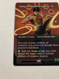 Shang-Chi, Master of Kung Fu (Borderless) (0370) Marvel Super Heroes Foil Mtg - Image 5