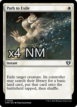 4 Path to Exile Commander Masters Regular Playset - Image 1