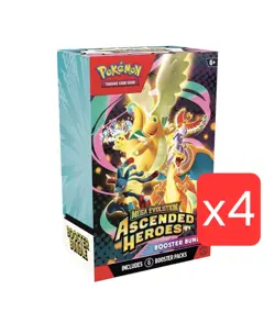 Pokemon TCG Ascended Heroes Booster Bundle Lot Of 4 Sealed - Image 1