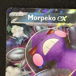 Morpeko Ex - 055/084 Double Rare Pitch Black Pokemon: TCG Holo Near Mint - Mint - Image 2