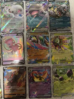 Pokemon Card Lot with EX GX MEGA V and VMAX Cards Great Condition - Image 4