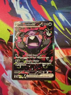 Morpeko ex Special Illustration Rare Pokemon Pitch Black ME05 SIR Holo 117/084 - Image 1