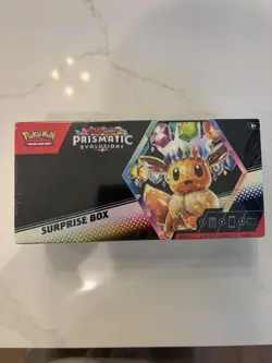 Pokemon Prismatic Evolutions Surprise Box Factory Sealed Eeveelutions New - Image 1