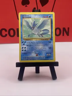 Articuno 17/62 Fossil WOTC Pokemon TCG Regular Rare 1999 MP - Image 2