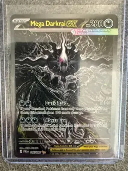 Mega Darkrai ex 116/084 Pokemon: Pitch Black ME05 (SIR/NM/ENG) Main Chase - Image 1