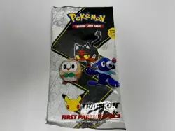 Pokemon First Partner Pack Alola Three Jumbo Cards 2 TCG Boosters New Sealed 820650809620 - Image 1