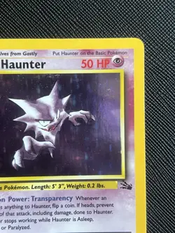 Pokemon TCG Haunter 6/62 Fossil Holo Rare (English) - MP - Image 4