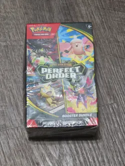 Pokemon TCG Mega Evolution Perfect Order Factory Sealed Booster Bundle Box - Image 1