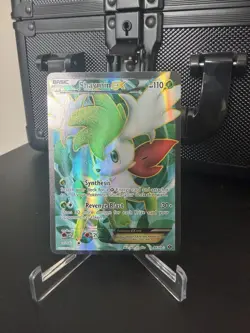 Pokemon TCG Shaymin EX 94/99 Full Art Holo Next Destinies Ultra Rare EN 110 LP - Image 1