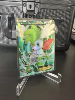 Pokemon TCG Shaymin EX 94/99 Full Art Holo Next Destinies Ultra Rare EN 110 LP - Image 2