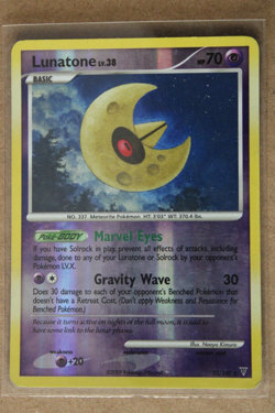 Pokemon TCG Lunatone 32/147 Supreme Victors Reverse Holo - Image 1