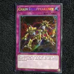 Chain Disappearance LCKC-EN094 Yu-Gi-Oh YuGiOh Secret Rare NM - Image 4