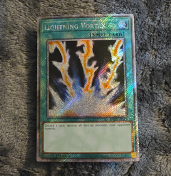 Konami Lightning Vortex RA03-EN148 Secret Rare Foil 1st Ed Spell English 2020 - Image 1