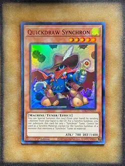 Yugioh Quickdraw Synchron LDS3-EN117 Ultra Rare 1st Ed RED NM - Image 1