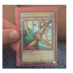 Yu-Gi-Oh! Right Leg of the Forbidden One YGLD-ENA18 1st Ed Foil - Image 1