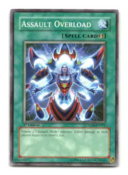 Assault Overload - CRMS-EN051 1st Edition - YuGiOh-LP - Image 1