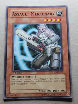 Assault Mercenary - CRMS-EN023 - 1st Edition - YuGiOh-LP - Image 1