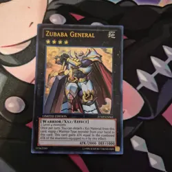 Yugioh Zubaba General JUMP-EN065 Ultra Rare Promo - NM - Image 1