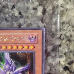 Konami Dark Magician Knight ROD-EN001 Secret Rare Holo Unlimited ENG 2500/2100 - Image 4