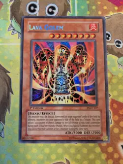 Lava Golem | PGD-107 | Secret Rare | 1st Edition | NM | Yu-Gi-Oh - Image 1