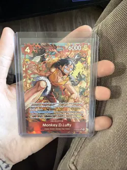 Monkey.D.Luffy (Alternate Art) OP16-015 The Time of Battle Foil - Image 1