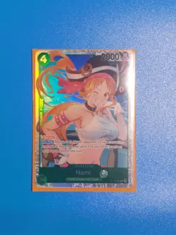 Nami OP14-031 SR One Piece The Azure Sea's Seven English NM - Image 1