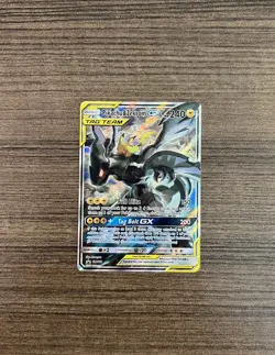 Pokemon Tag Team - Pikachu & Zekrom GX SM168 Sm Holo LP - Image 1