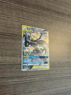 Pokemon Tag Team - Pikachu & Zekrom GX SM168 Sm Holo LP - Image 3