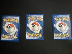 Pokemon Legendary Birds ex #031 #032 #033 Nintendo Black Star Promo LP Set - Image 2